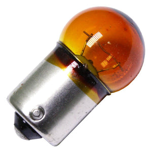 9.3 watt 13.5 volt G6 Single Contact Bayonet Base Amber #97A 1