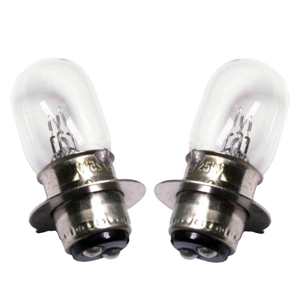 25 watt 6.5 volt T6 Double Contact Flanged Base #A-3625 (2 pack) 1