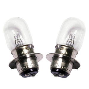 25 watt 6.5 volt T6 Double Contact Flanged Base #A-3625 (2 pack) 1
