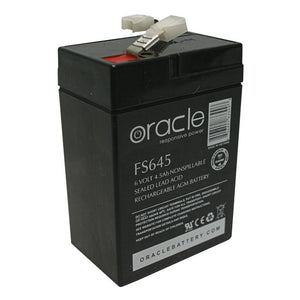 6V 4.5Ah AGM Sealed Non-Spillable Emergency Light Battery 1