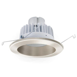 5"-6" 7 watt 120 volt 3000K Natural White Satin Nickel Finish Round 750L Series Dimmable LED 1