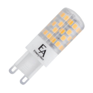 4.5 watt 120 volt G9 Double Loop Base 3000K Natural White LED 1