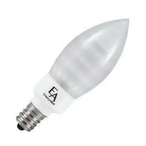 5 watt 120 volt Candelabra Screw Base Amber Dimmable LED 1
