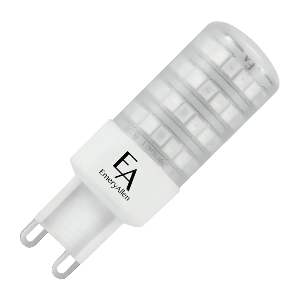 3 watt 120 volt G9 Double Loop Base Amber Dimmable LED 1