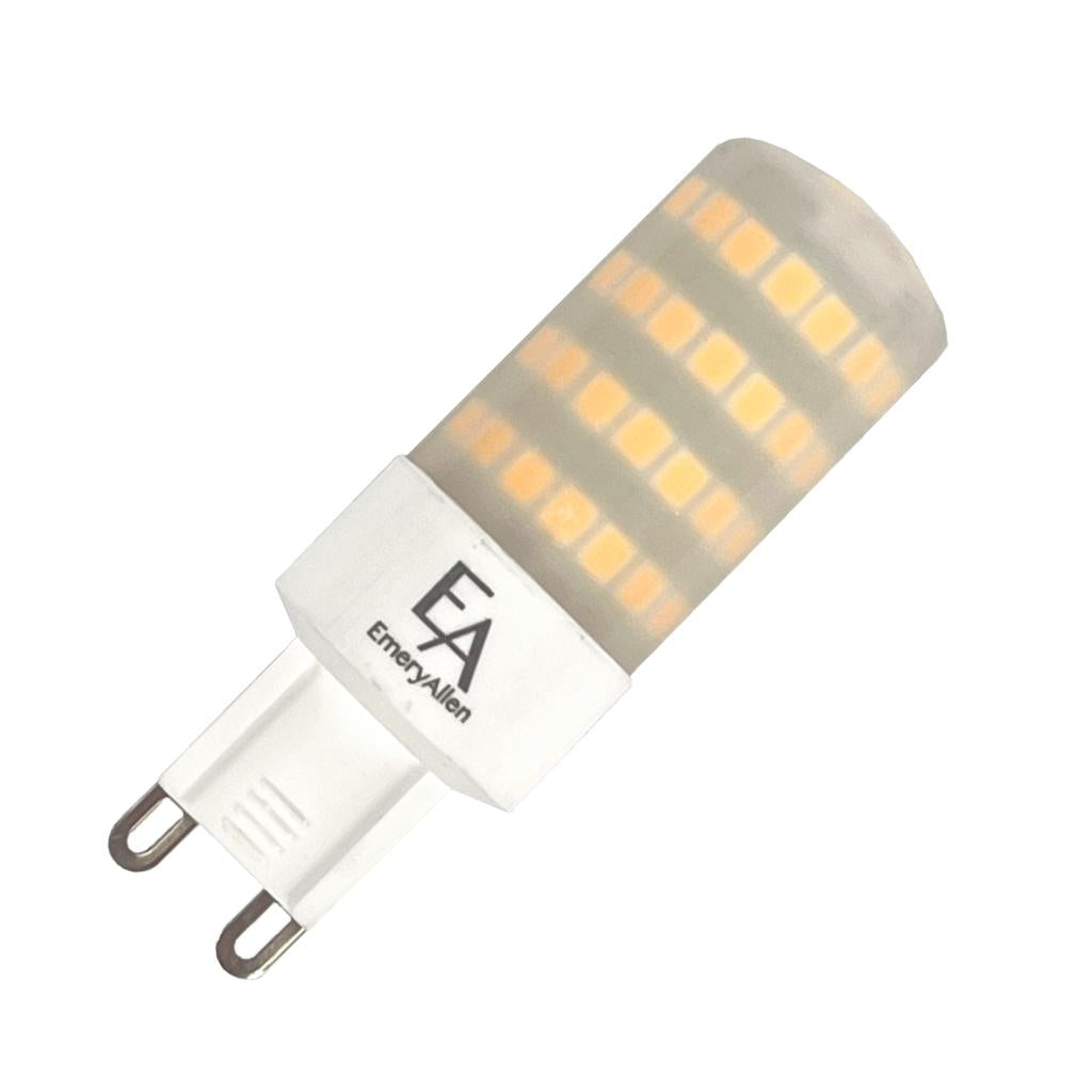 5 watt 120 volt G9 Double Loop Base 3000K Natural White LED 1