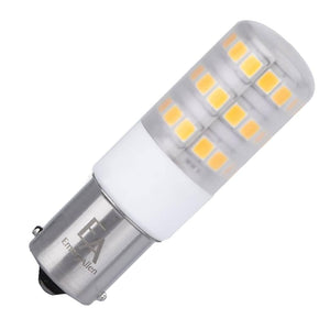 4 watt 12 volt Single Contact Bayonet Base 3000K Natural White Dimmable LED 1