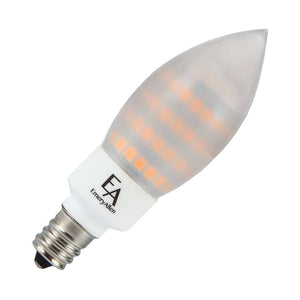 5 watt 120 volt Candelabra Screw Base 4000K Cool White Dimmable LED 1