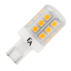 2.5 watt 12 volt Wedge Base 2700K Warm White Dimmable LED 1