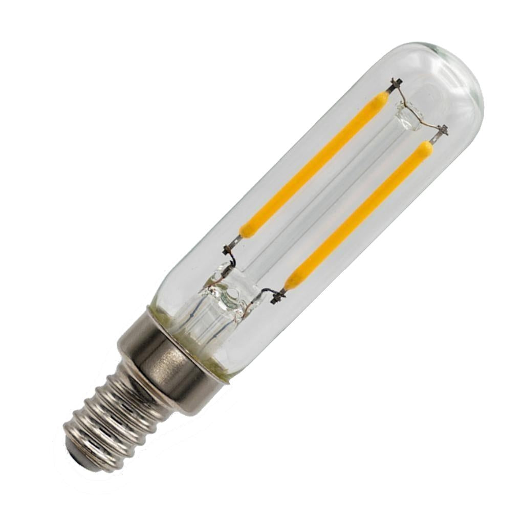 2 watt 120 volt T6 Candelabra Screw Base 3000K Natural White Clear Dimmable LED 1