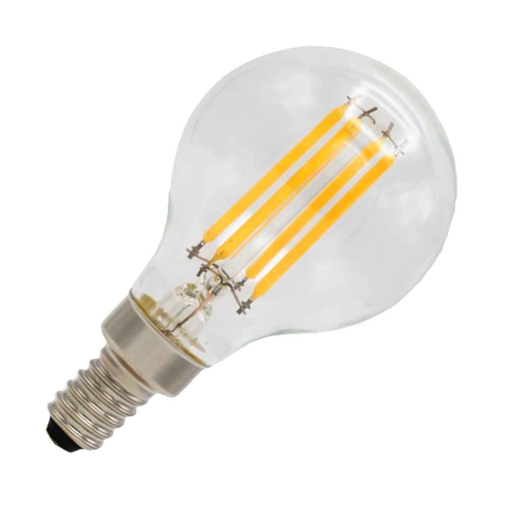 5 watt 120 volt G14 Candelabra Screw Base 2700K Warm White LED Light Bulb 1