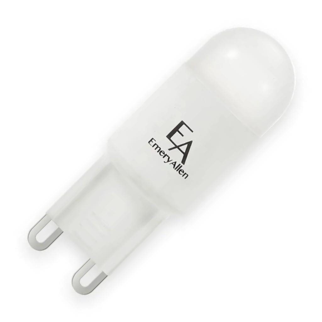 2.5 watt 120 volt Bi-Pin Base 2700K Warm White LED Light Bulb 1