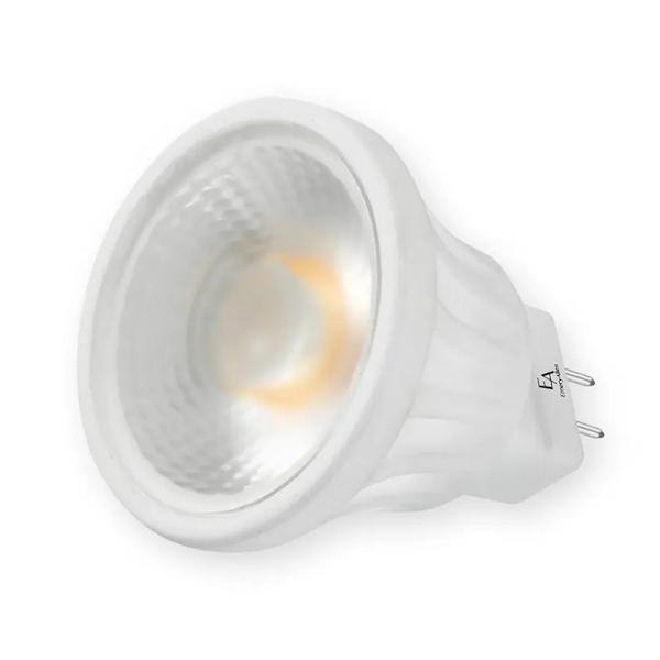 1.5 watt 12 volt MR11 Bi-Pin Base 3000K Natural White Dimmable Flood 3