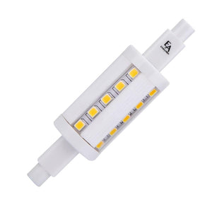 5 watt 120 volt double-ended 2700K Warm White Dimmable LED 1