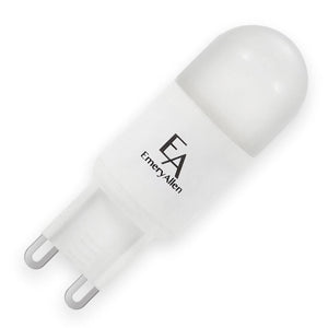 4.5 watt 120 volt G9 Double Loop Base 4000K Cool White LED 1