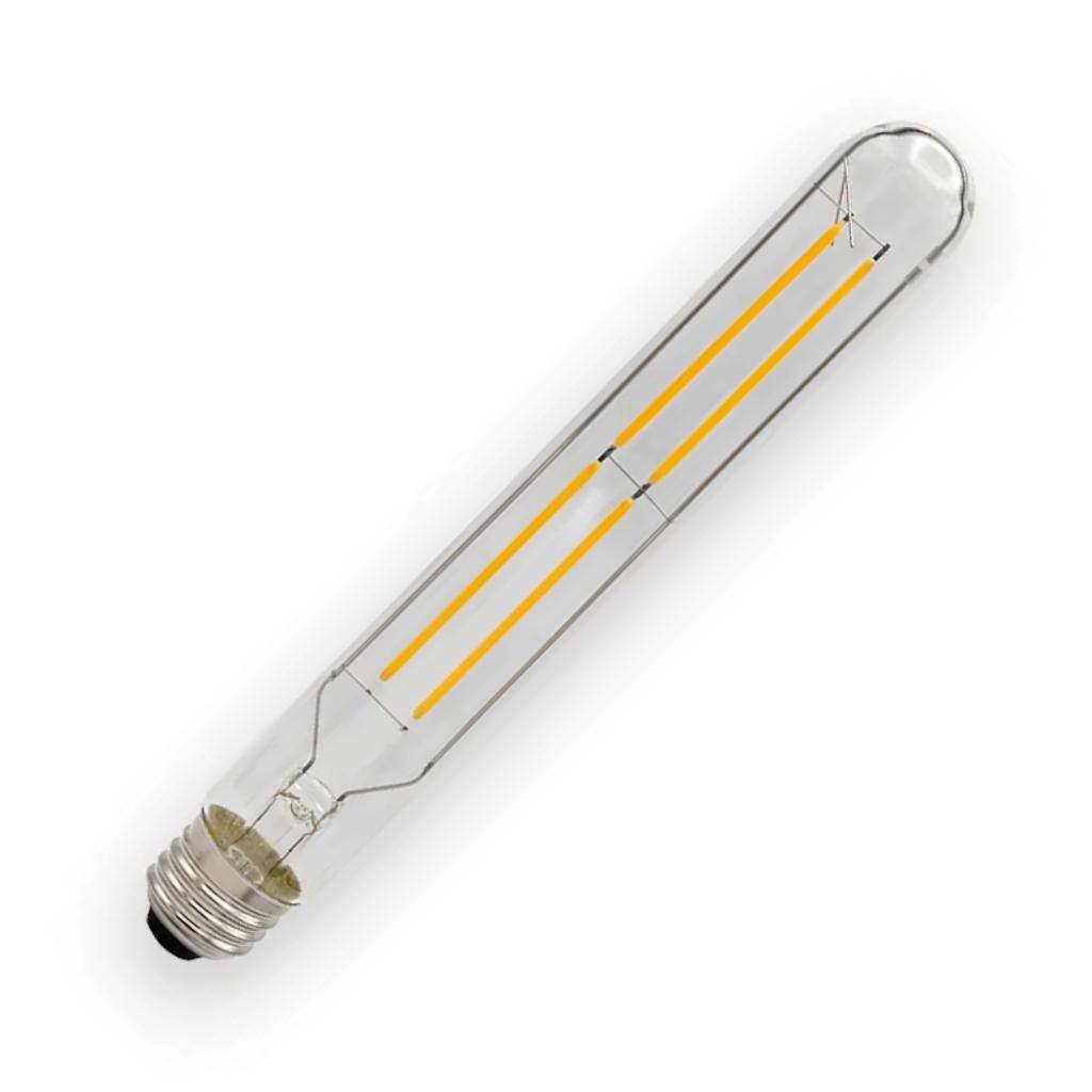 4 watt 120 volt T10 Medium Screw Base 2700K Warm White Dimmable LED 1