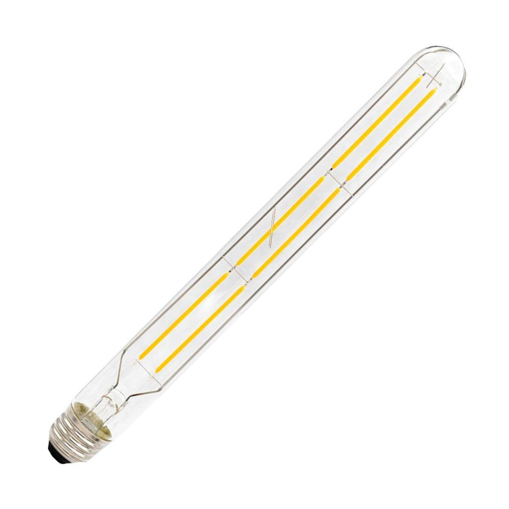 6 watt 120 volt T10 Medium Screw Base 3000K Natural White Dimmable LED 1