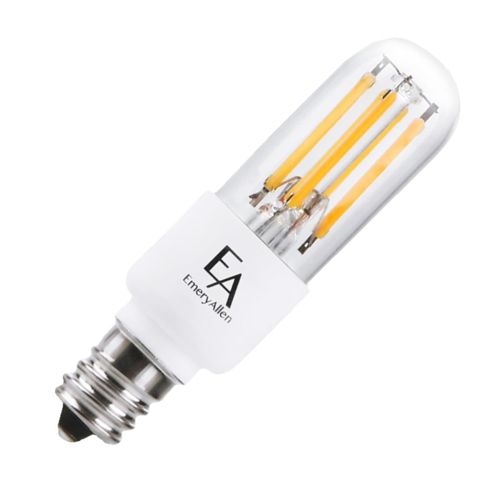 3.5 watt 12 volt Candelabra Screw Base 2700K Warm White LED Light Bulb 1