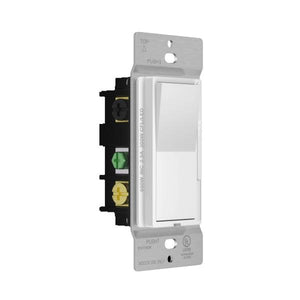 White Single-Pole / 3-Way Dimmer Light Switch 2