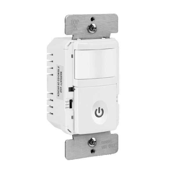 White PIR Occupancy/Vacancy Motion Sensor Light Switch 2
