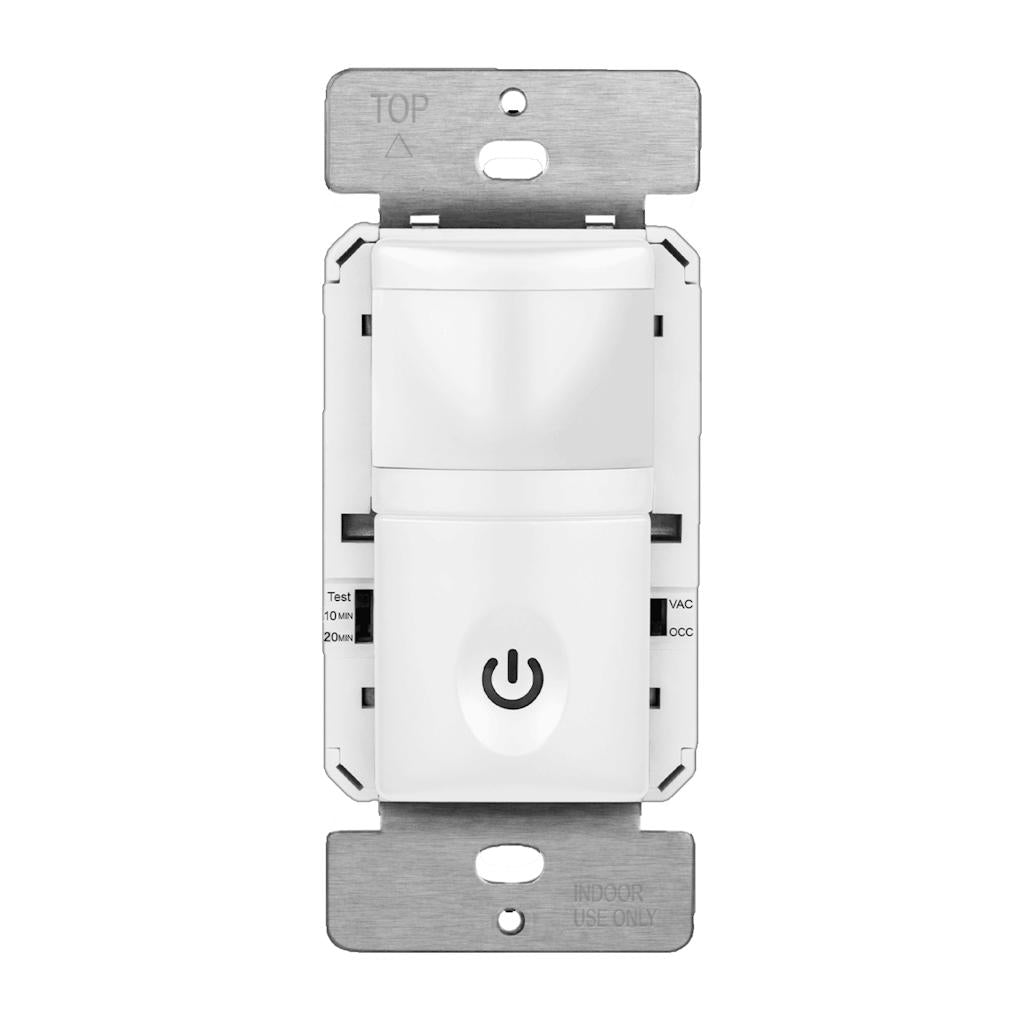 White PIR Occupancy/Vacancy Motion Sensor Light Switch 1