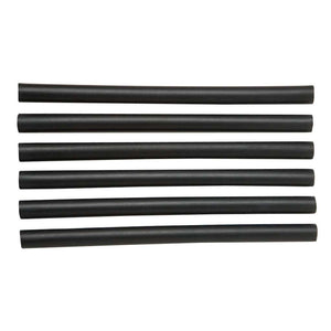 8" Black Heat Shrink Thick Wall Tubing (6 Pack) 1