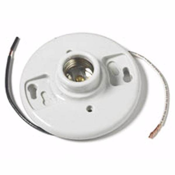 Standard Base Keyless Porcelain Lamp Holder 1