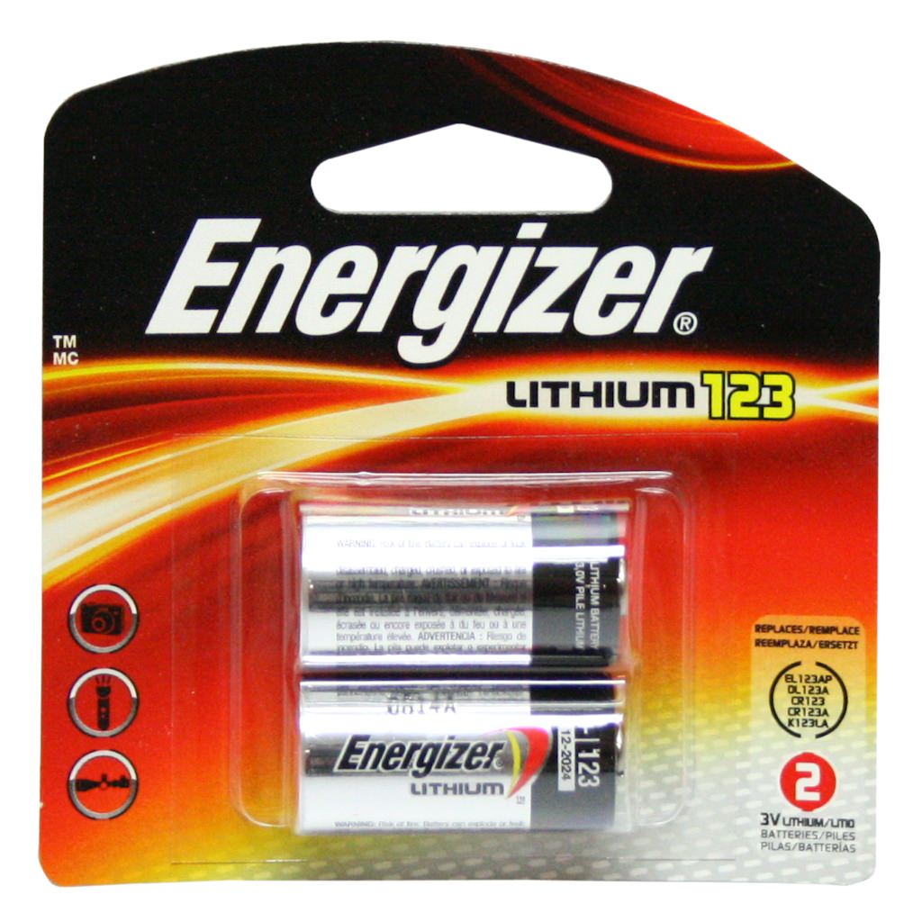 123 3 Volt Lithium Photo / Camera Battery (2 pack) 1