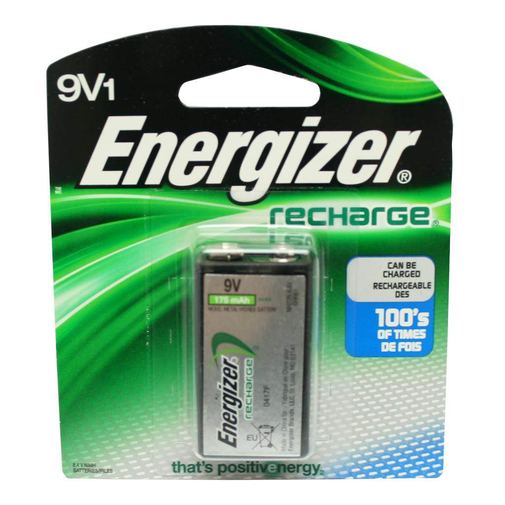 9 volt Nickel Metal Hydride Rechargeable Battery 1