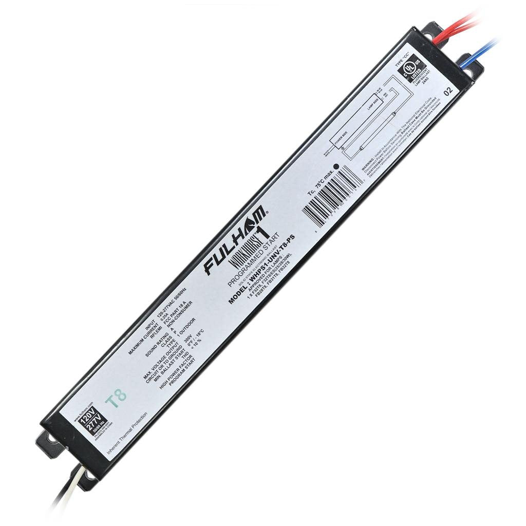 2 Lamp Universal Voltage T8 Workhorse 1 Electronic Ballast 1