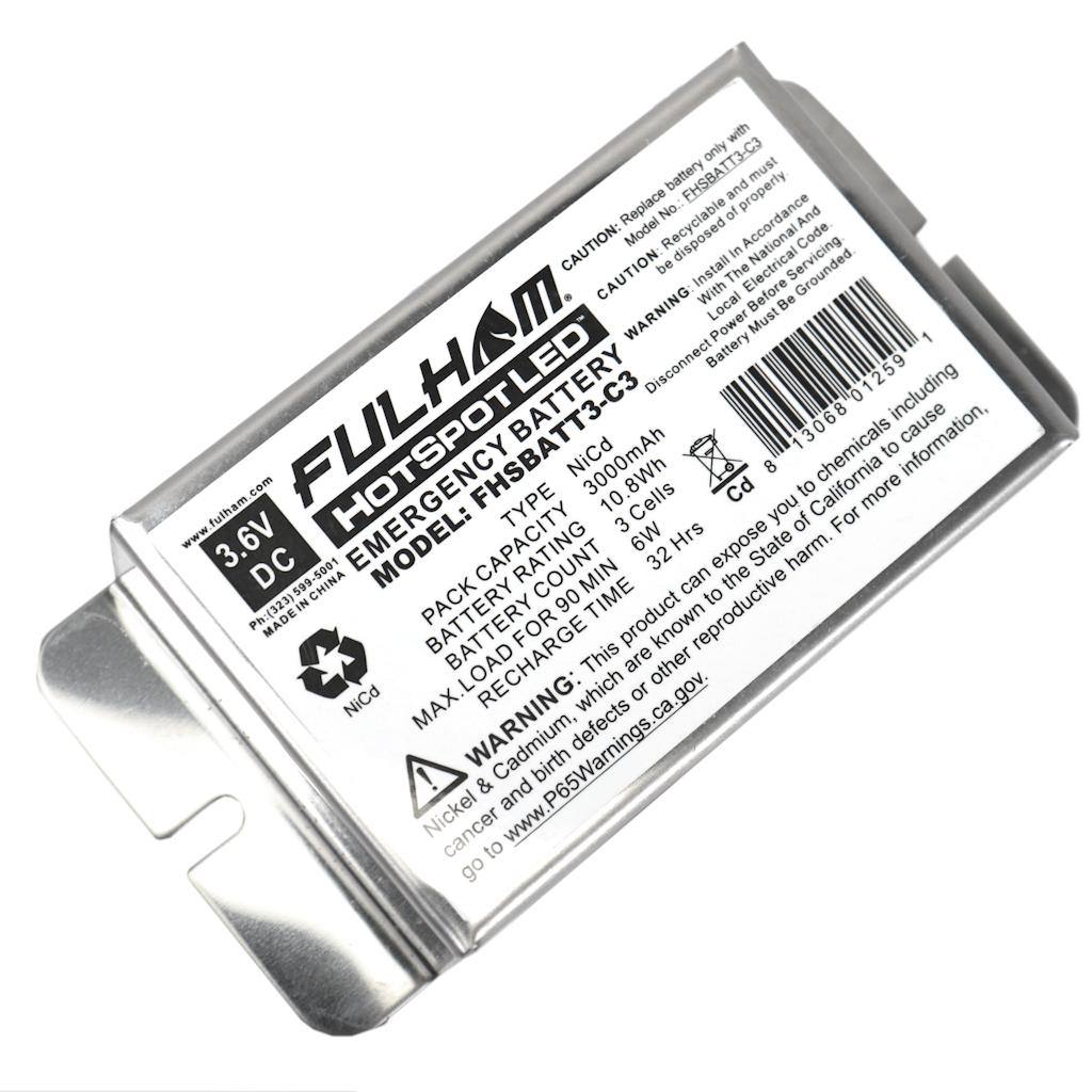 6 watt LED Emergency Lighting Battery 1