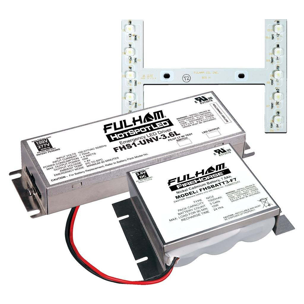 10 watt 120/277 volt Emergency Lighting Retrofit Kit 1