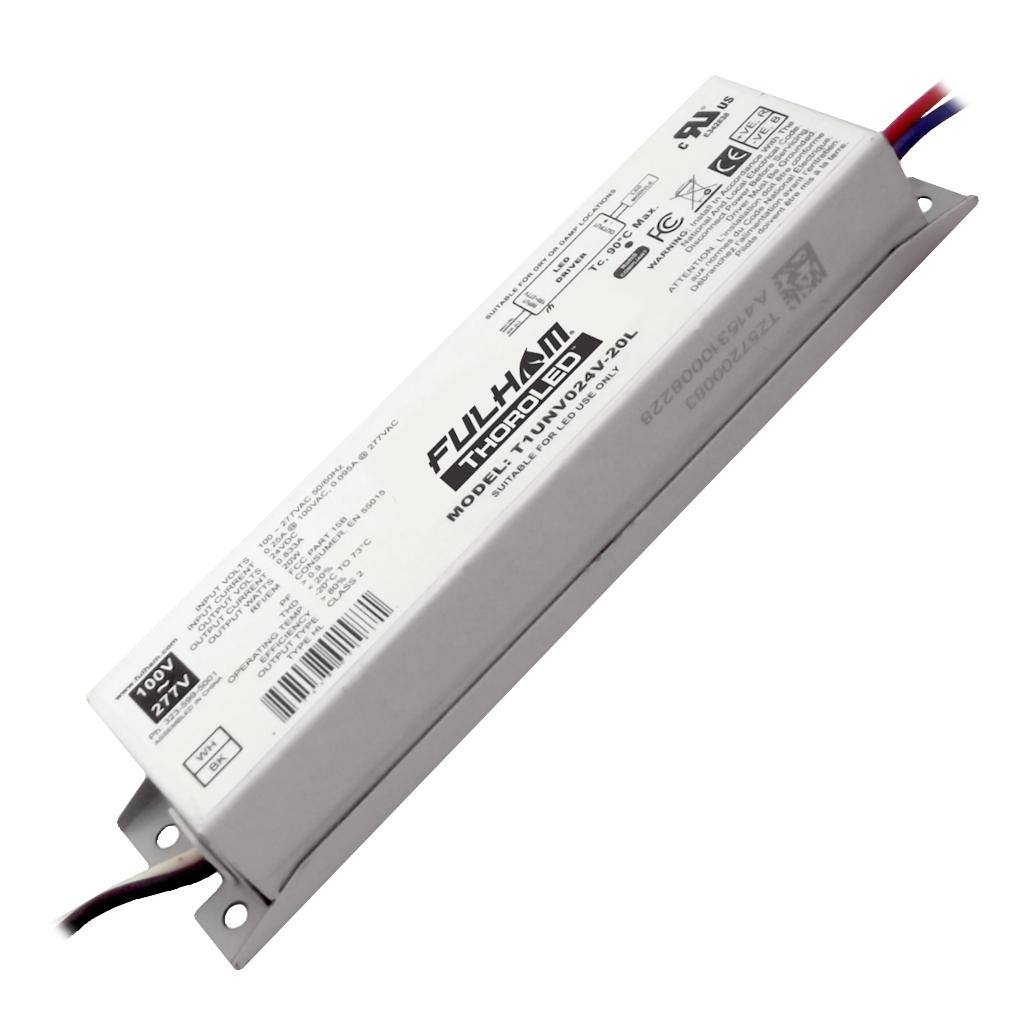 20 watt 100/277 volt ThoroLED Single Channel LED Driver 1