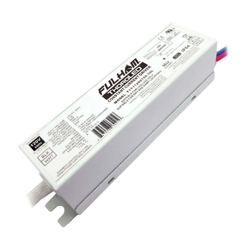 30 watt ThoroLED Single Channel 0-10V Dimming LED Driver 1