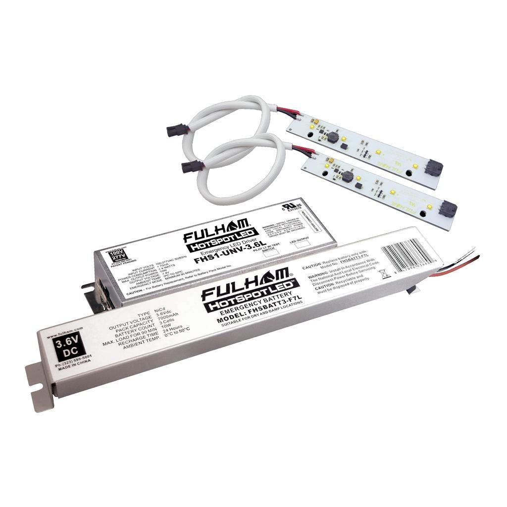 7 watt 120/277 volt Emergency Lighting Retrofit Kit 1