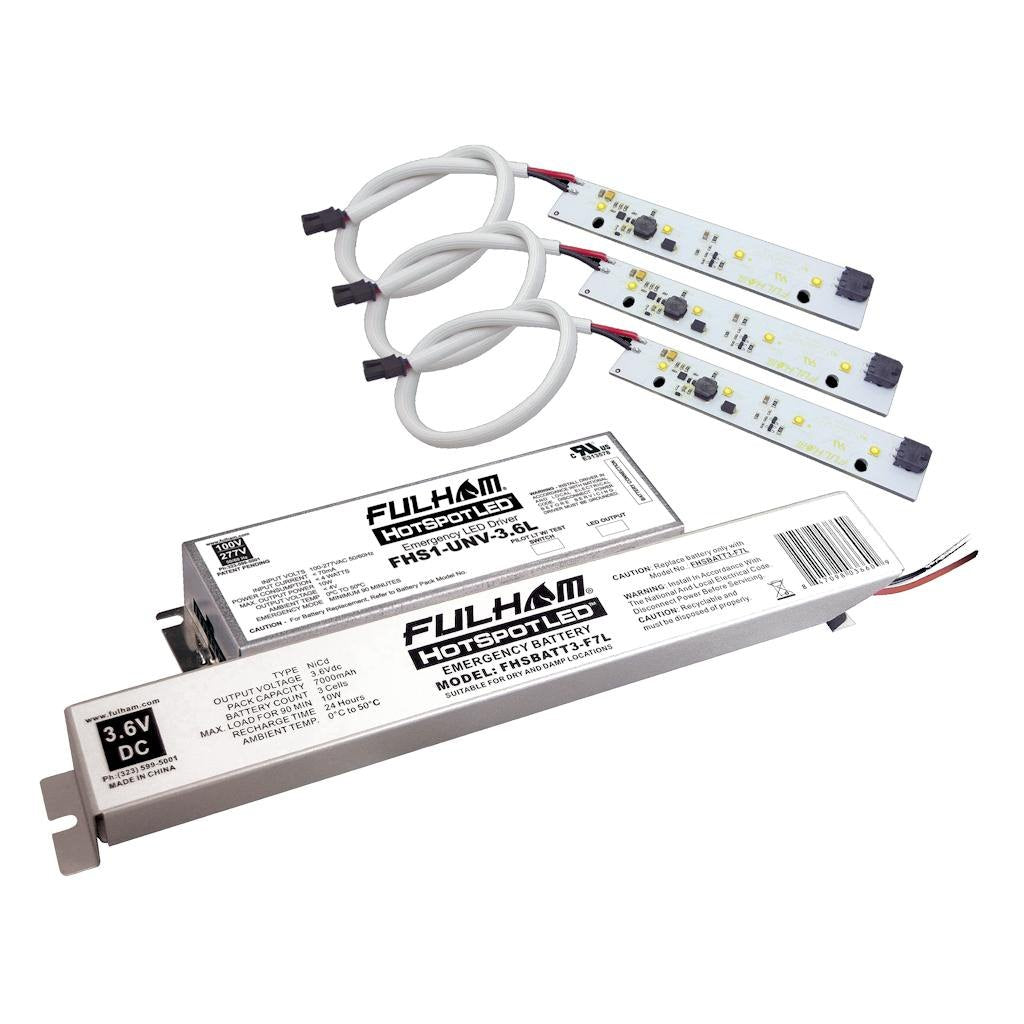 10 watt 120/277 volt Emergency Lighting Retrofit Kit 1