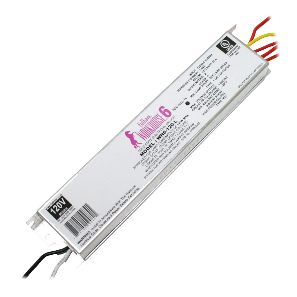 1-4 Lamp 120 volt Workhorse 6 Electronic Ballast 1