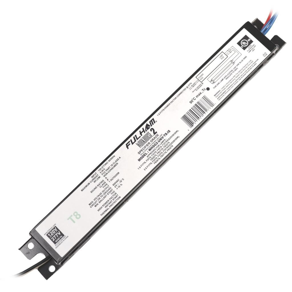 2 Lamp 120/277 volt T8 Workhorse 2 Electronic Ballast 1