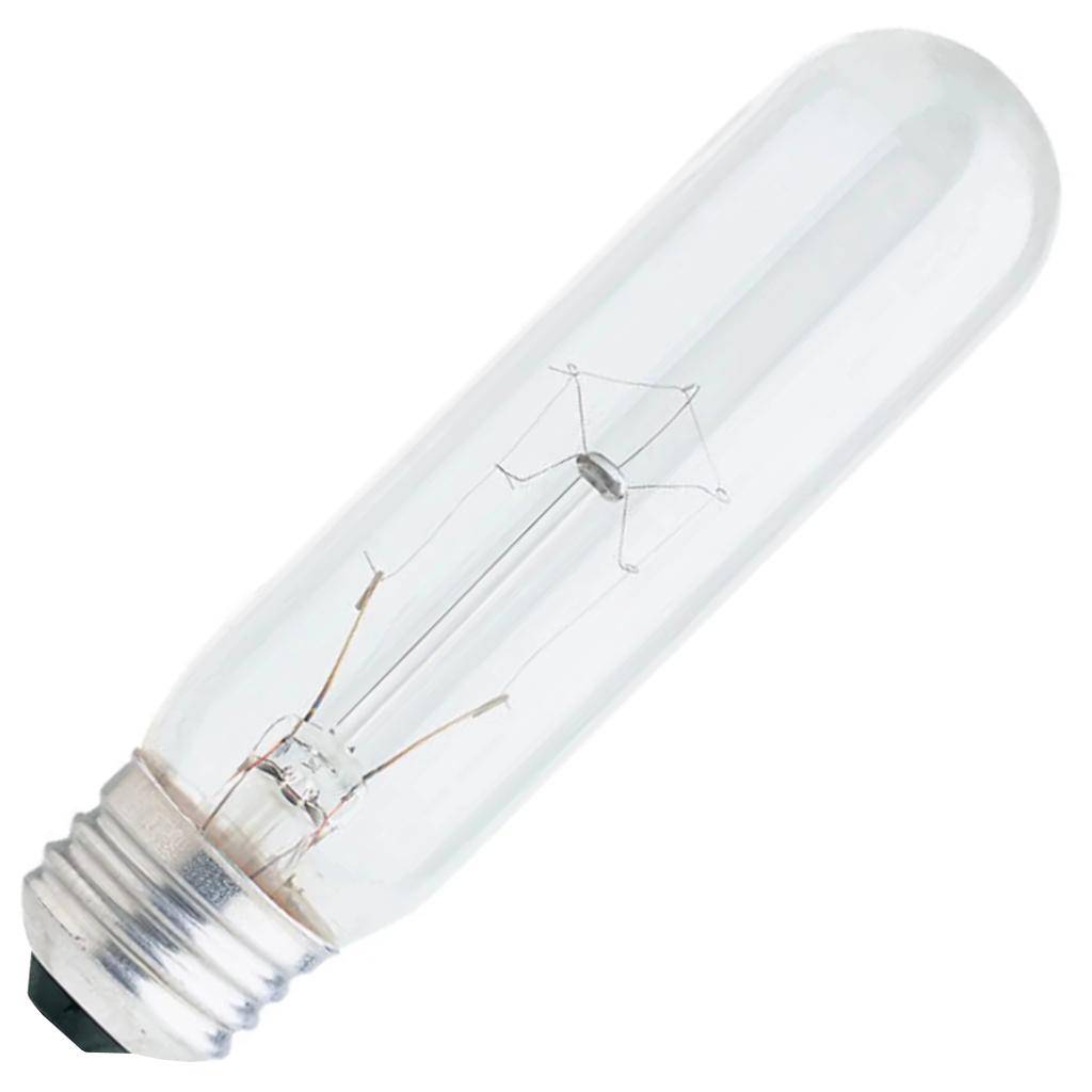 25 watt 120 volt  T10 Medium Screw Base 2700K Warm White Clear Dimmable 1