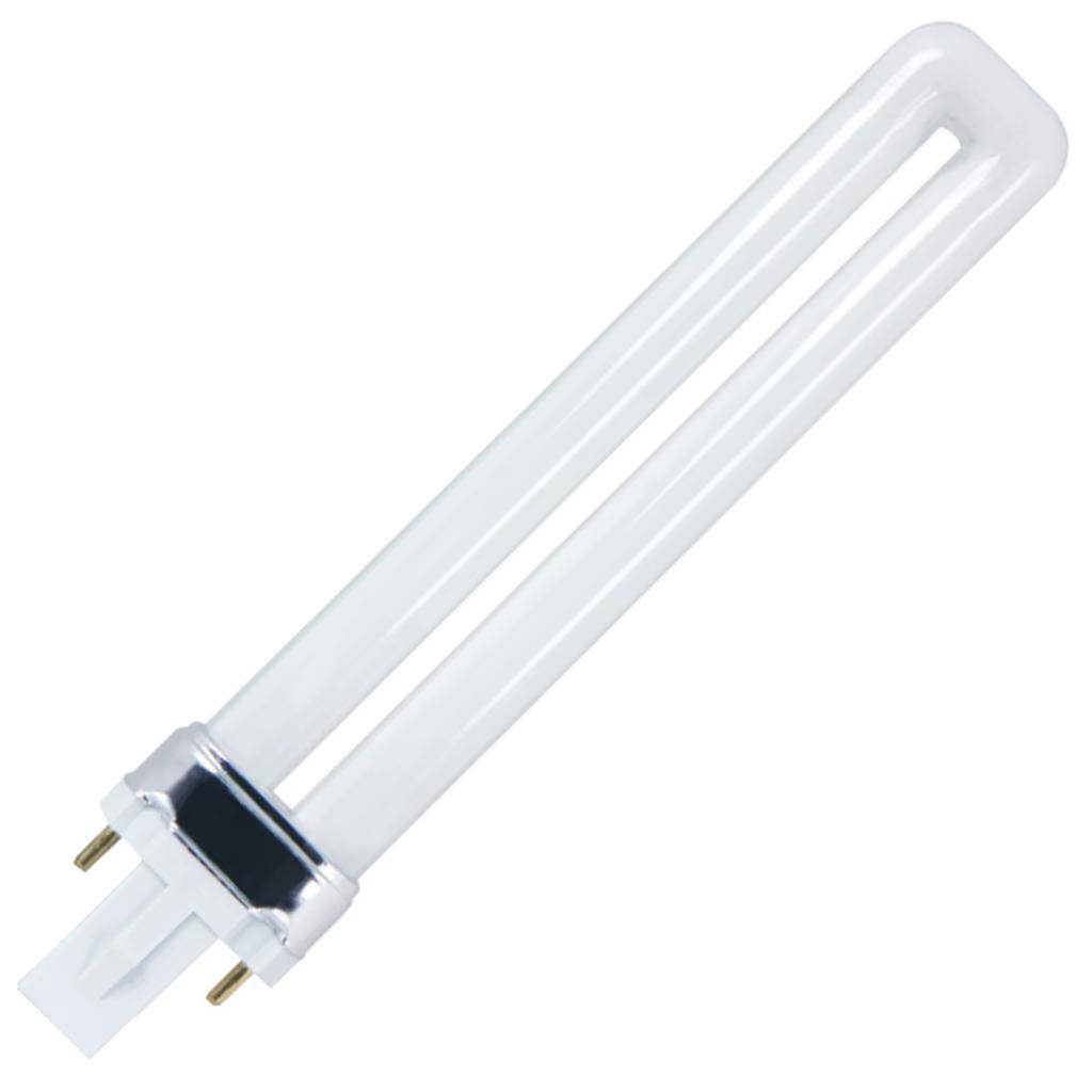 9 watt PL 2-Pin Base 4100K Cool White Frosted Non-Dimmable CFL 1