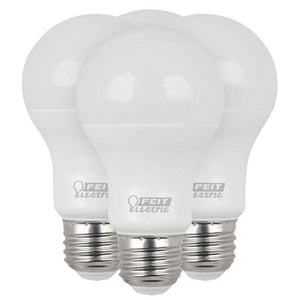 6 watt 120 volt A19 Medium Screw Base 2700K Warm White Non-Dimmable LED Light Bulb (4 Pack) 1