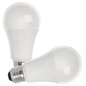 14.7 watt 120 volt A19 Medium Screw Base 2700K Warm White Non-Dimmable LED (2 Pack) 1