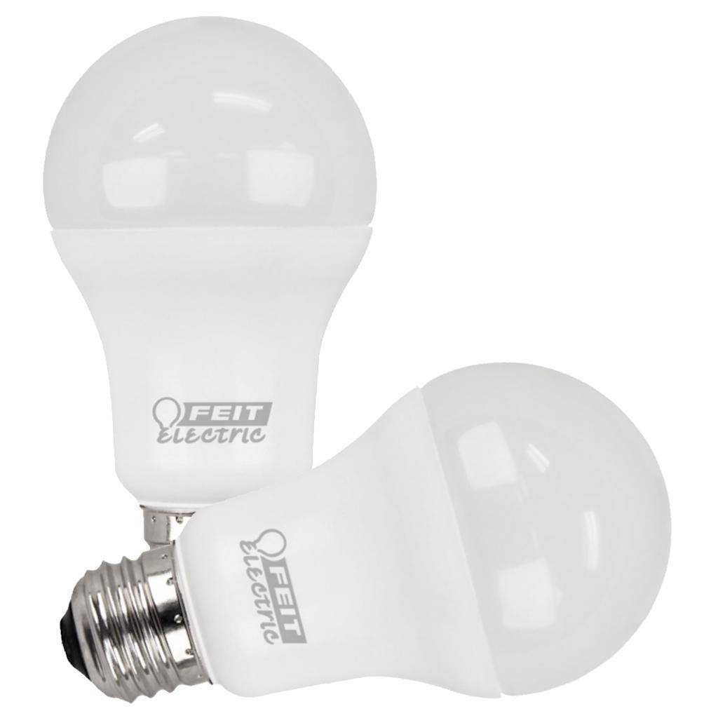 14.5 watt 120 volt A19 Medium Screw Base 5000K Daylight Non-Dimmable LED (2 Pack) 1