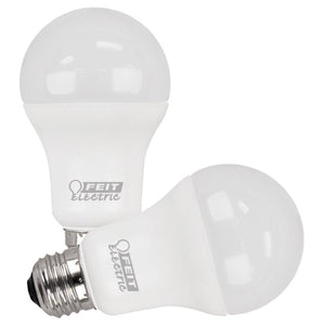 14.5 watt 120 volt A19 Medium Screw Base 5000K Daylight Non-Dimmable LED (2 Pack) 1