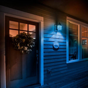 4.5 watt 120 volt A19 Medium Screw Base Blue Transparent LED 3