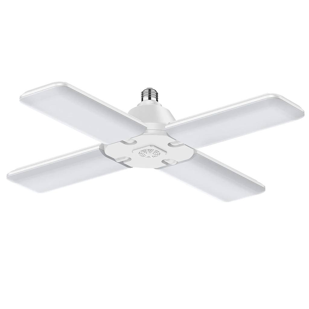 120 watt 120 volt Medium Screw Base 5000K Daylight 4 Adjustable Panels Non-Dimmable LED 1