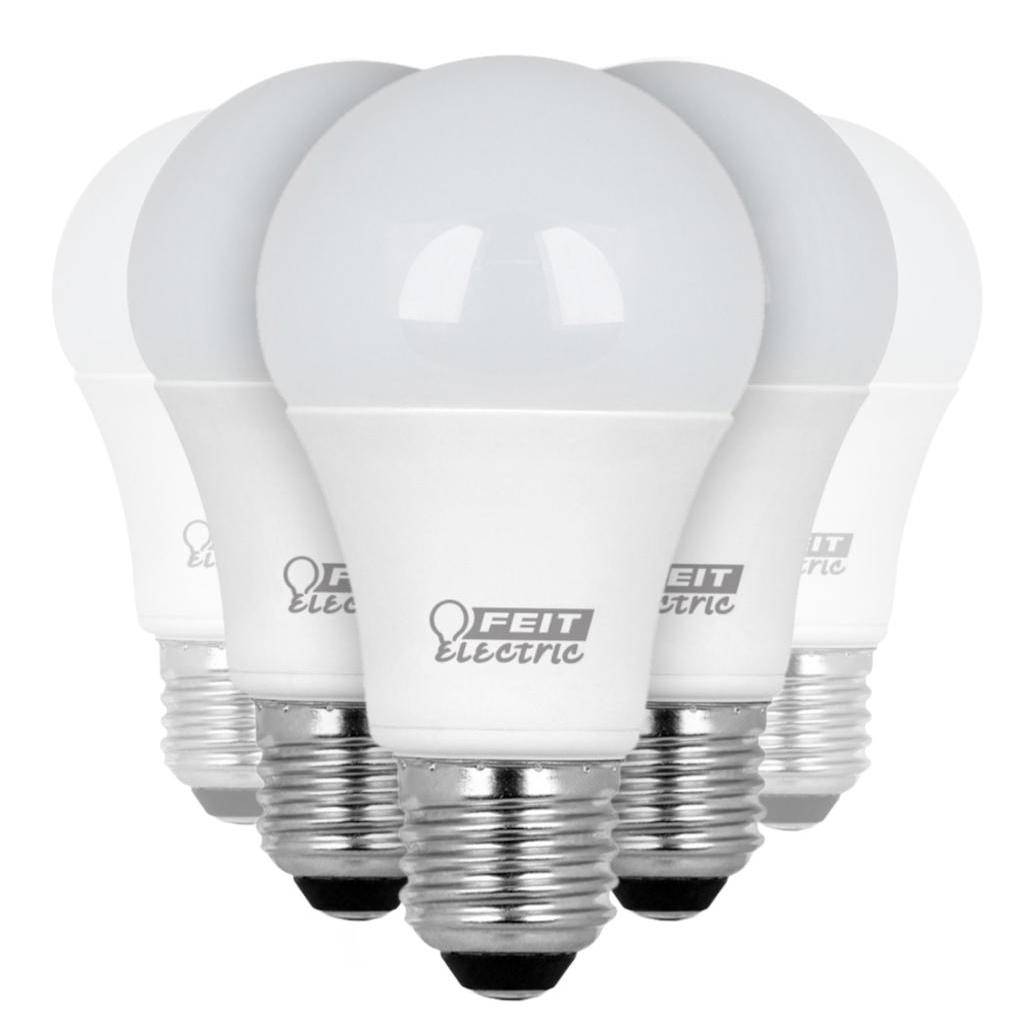 10 watt 120 volt A19 Medium Screw Base 5000K Daylight Non-Dimmable LED (10 Pack) 1