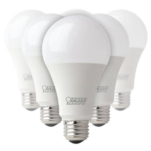 8.8 watt 120 volt A19 Medium Screw Base 3000K Natural White Non-Dimmable Electric LED (10 Pack) 1