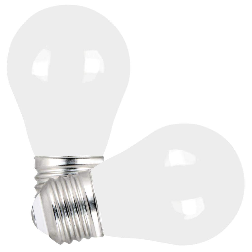 5 watt 120 volt A15 Medium Screw Base 2700K Warm White Frosted Dimmable LED (2 Pack) 1
