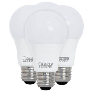 8.8 watt 120 volt A19 Medium Screw Base 3000K Natural White Non-Dimmable LED 1