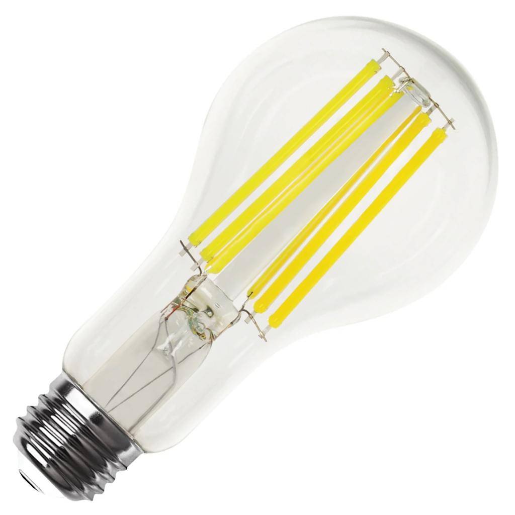 18 watt 120 volt A21 Medium Screw Base 5000K Daylight Clear Dimmable LED 1